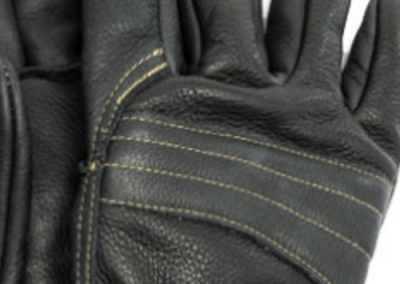 guantes de costura dinámica de Kevlar