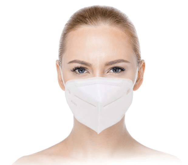 Masque COVID-19 KN95 coton doux anti bactérien