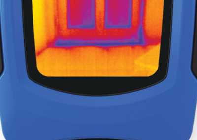 Thermal camera for firefighters