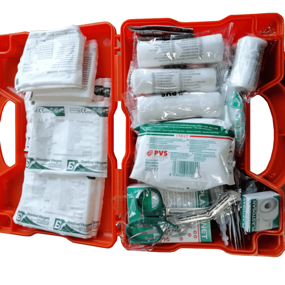 STEPAR - Il Kit Di Pronto Soccorso In Plastica Con Apparecchiature Mediche  Per 10 Persone - ePrice