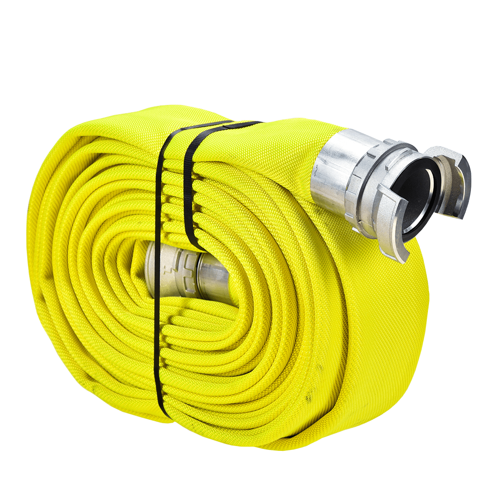 Tuyau / flexible incendie aplatissable pour sapeurs-pompiers