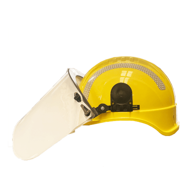 intervention helmet with visor