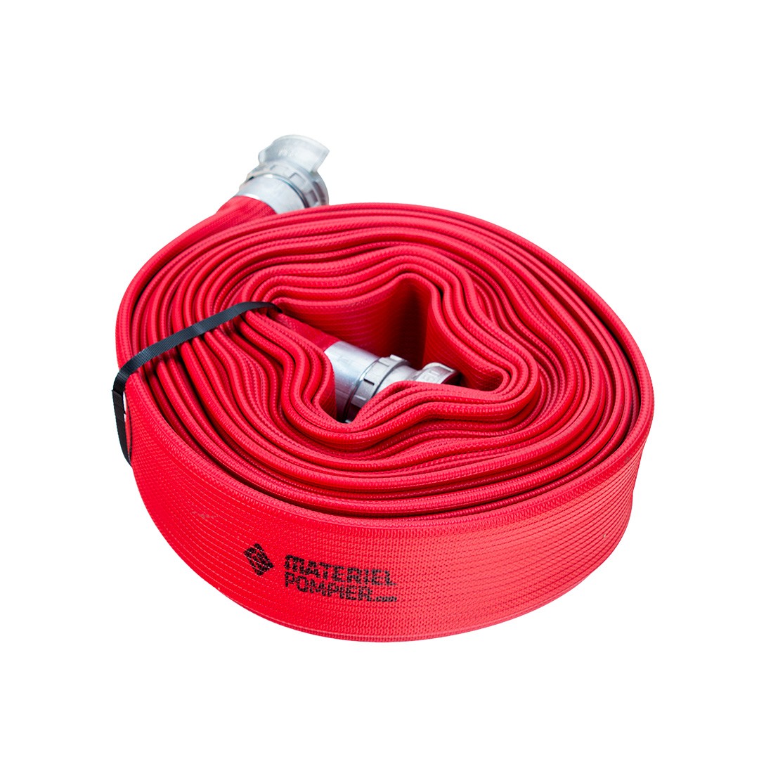 Tuyau / Flexible incendie aplatissable sapeurs-pompiers DN45/20M