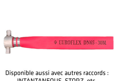 Tuyaux flexible avec raccord