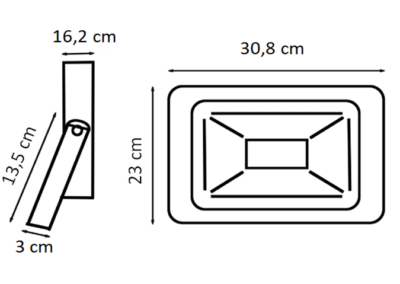 ELP-70W-12V-MG-W DIMENSIONS