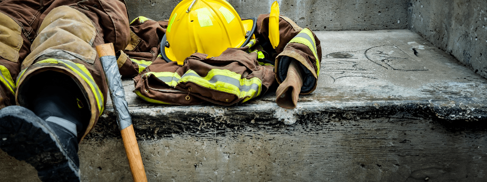 Chaussures rangers sapeurs-pompiers