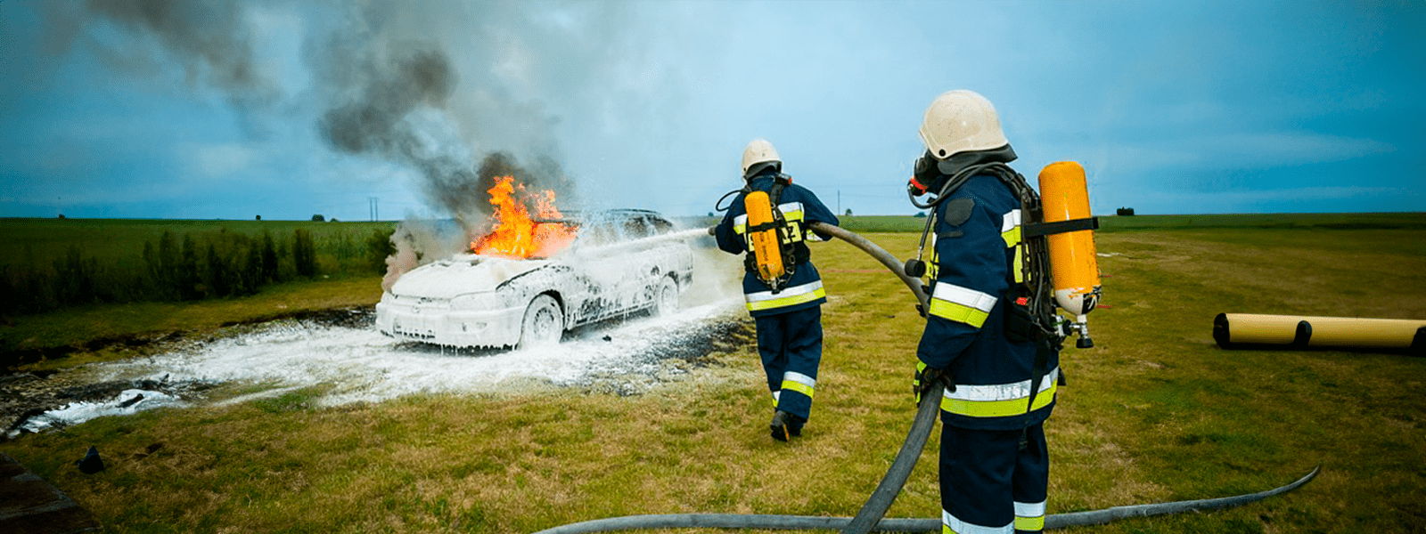 Tenue d'intervention sapeurs pompiers EN469