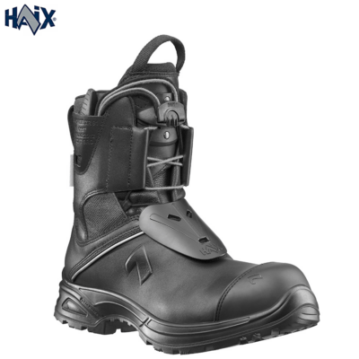 Bottes d’intervention HAIX Airpower XR91 – Chaussures de sécurité pour pompiers et secouristes, résistantes au feu et aux hydrocarbures.