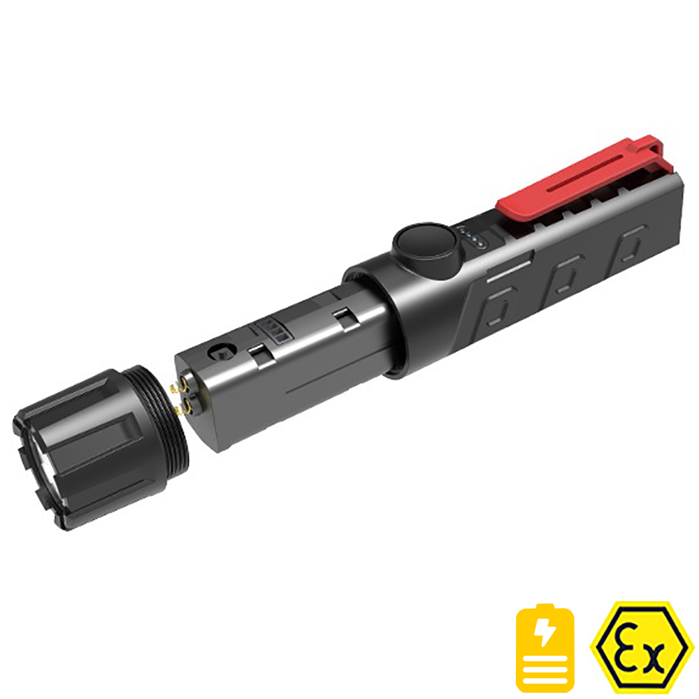 ELP-ExMP31R - vue eclatee lampe atex