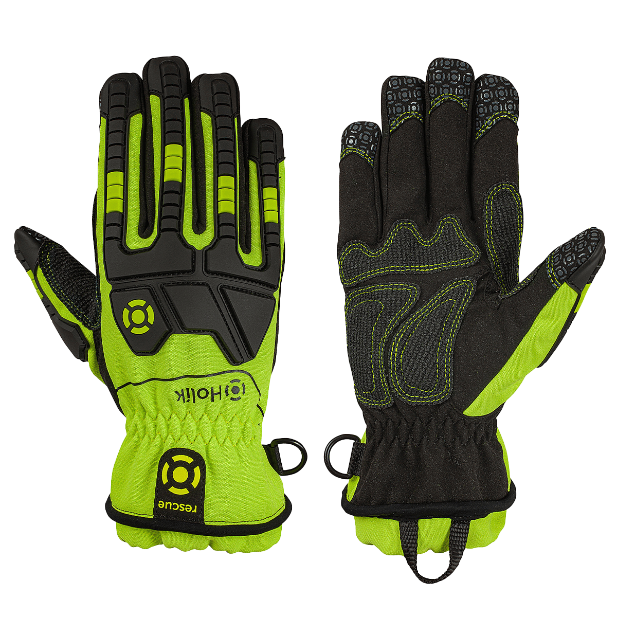 Gants pompiers et secouristes