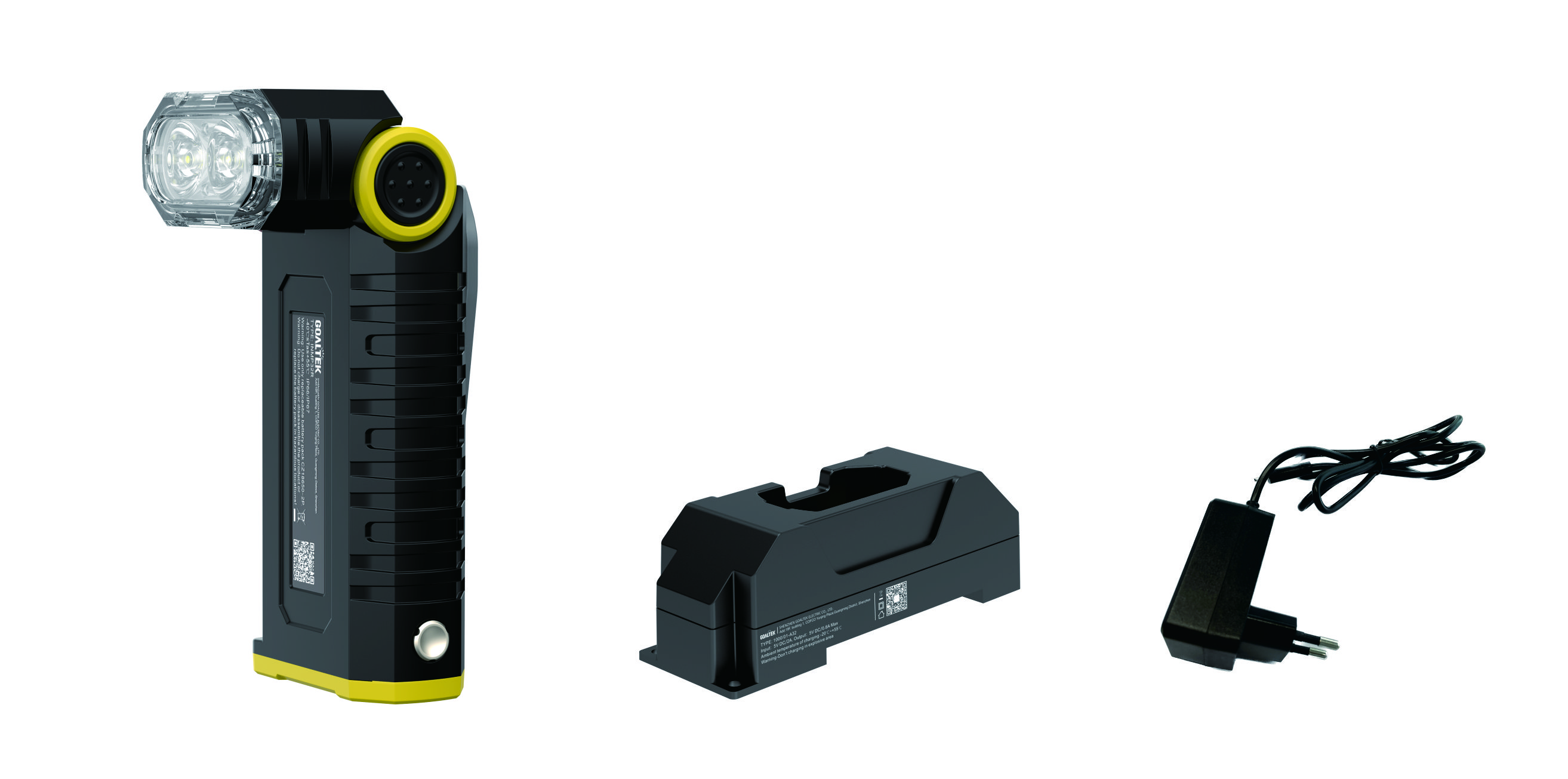 LAMPE TORCHE A LED COUDÉE – Image 3