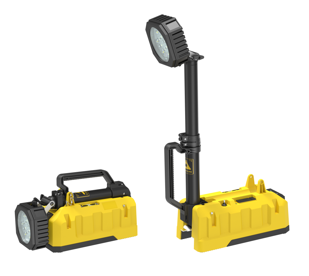 Eclairage mobile sur batterie 5500 Lum H.80CM – Image 2