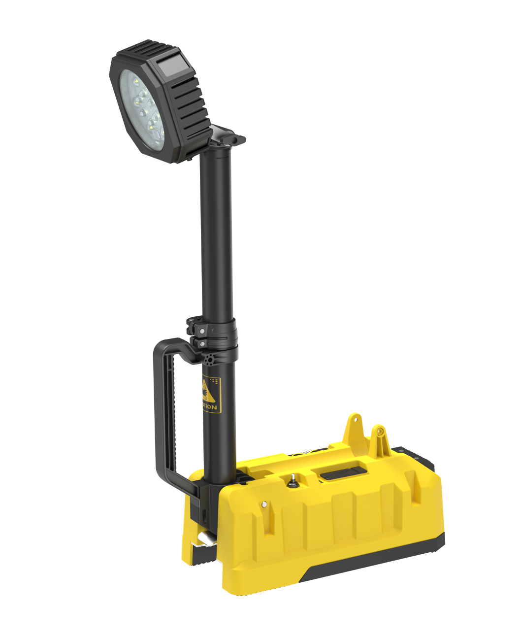 Eclairage mobile sur batterie 5500 Lum H.80CM