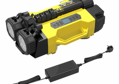 Projecteur mobile industriel ELP-INMP82R - chargeur