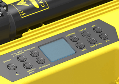 Projecteur mobile industriel ELP-INMP82R - display