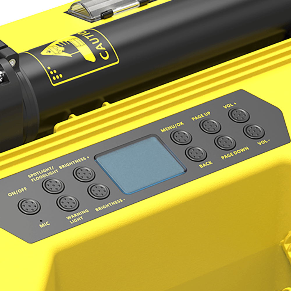 Projecteur mobile industriel ELP-INMP82R - display