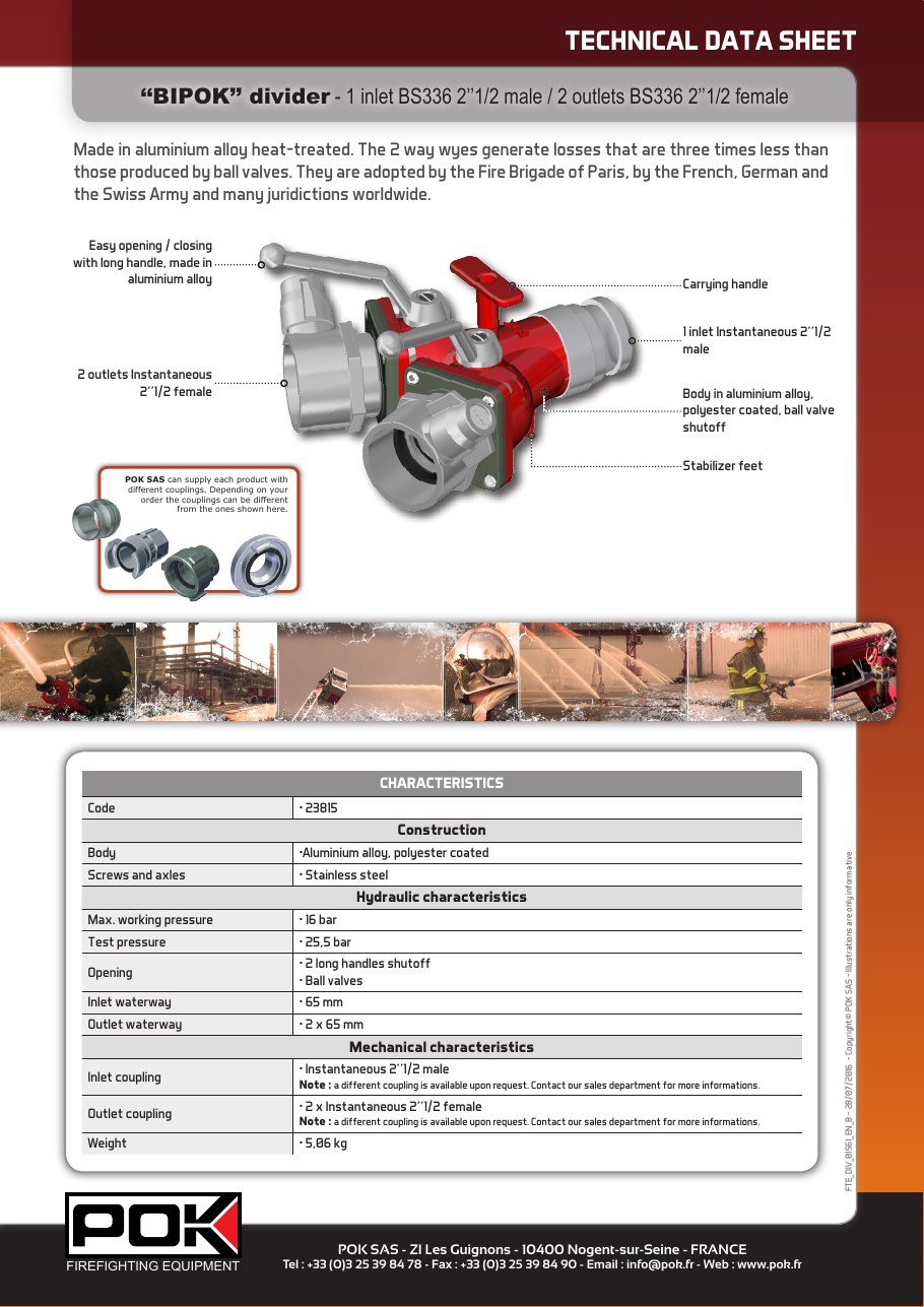BIPOK divider datasheet