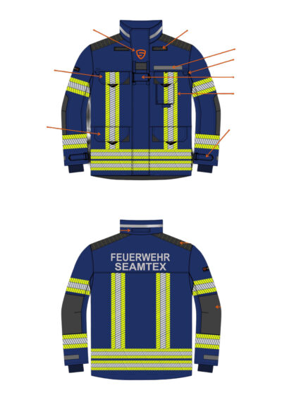 Tenue de protection incendie ERLITE Comfort Base PREMIUM-N-L2